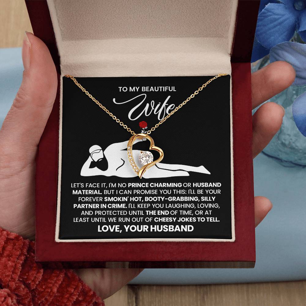 To My Beautiful Forever Love Necklace. (Almost sold out)