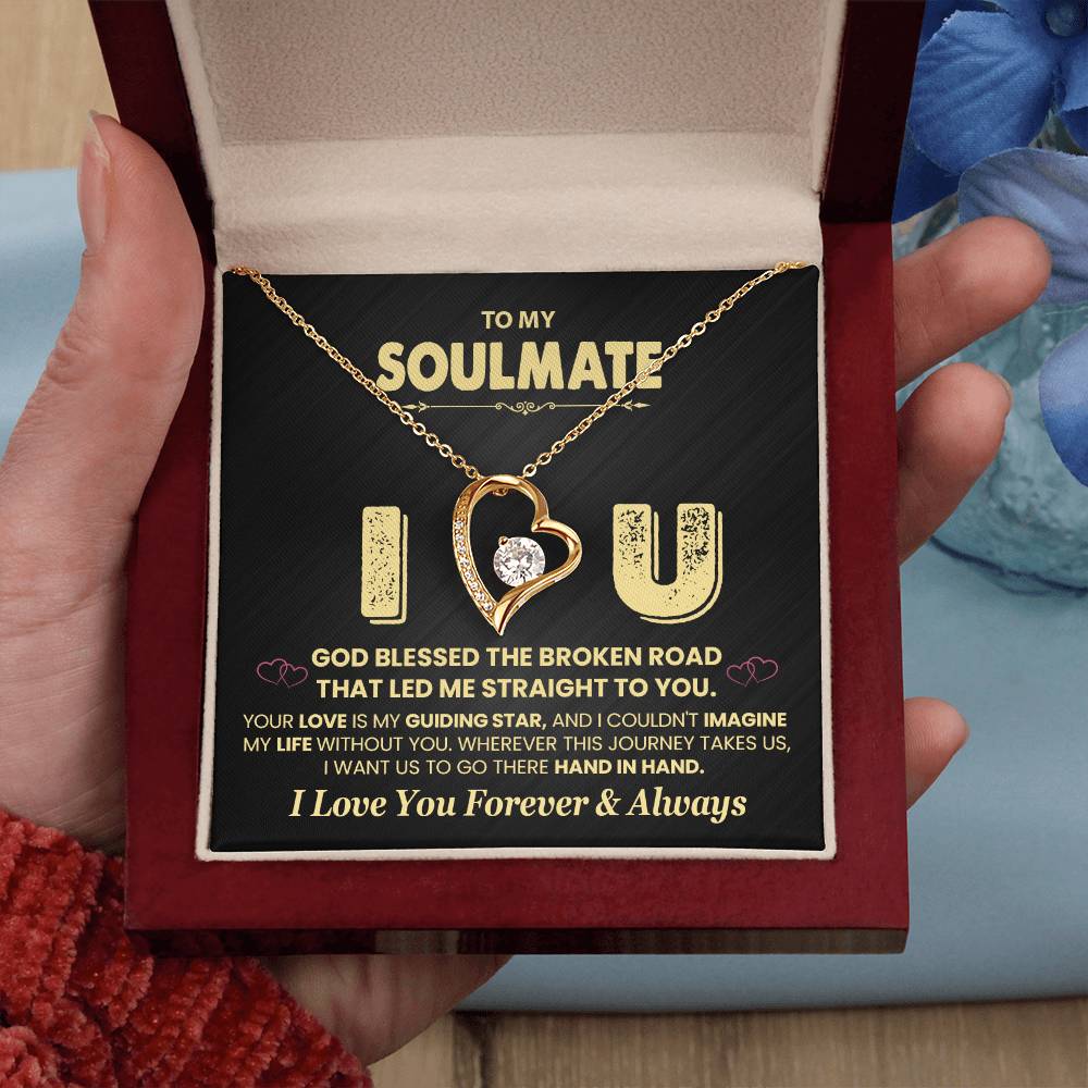 To My Soulmate, I Love You Necklace.(Almost sold out)