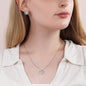To My Granddaughter, I Love You With All My Heart Necklace.