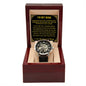 To My Man Luxury Openwork Watch (Almost sold out)