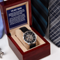 To My Man Openwork Watch .