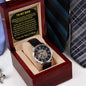 To My Man Luxury Openwork Watch (Almost sold out)