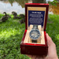 To My Man Openwork Watch .