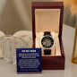 To My Man Openwork Watch .