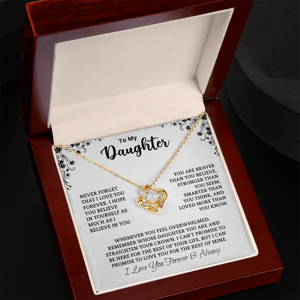 To My Daughter, Personalized Name Necklace. (Almost sold out)