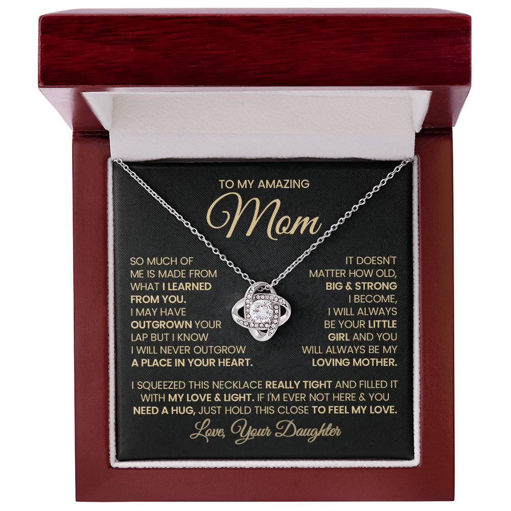 To My Amazing Mom Necklace.