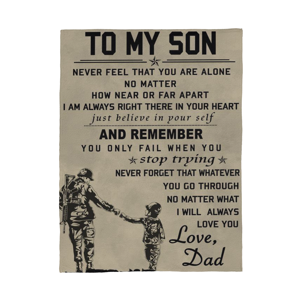 To My Son Blanket. (Almost Sold Out)