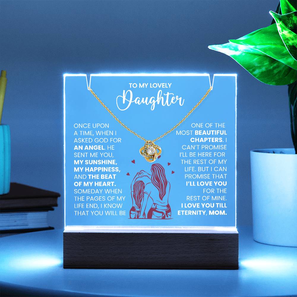 To My Lovely Daughter Keepsake Bundle Gift from Mom.