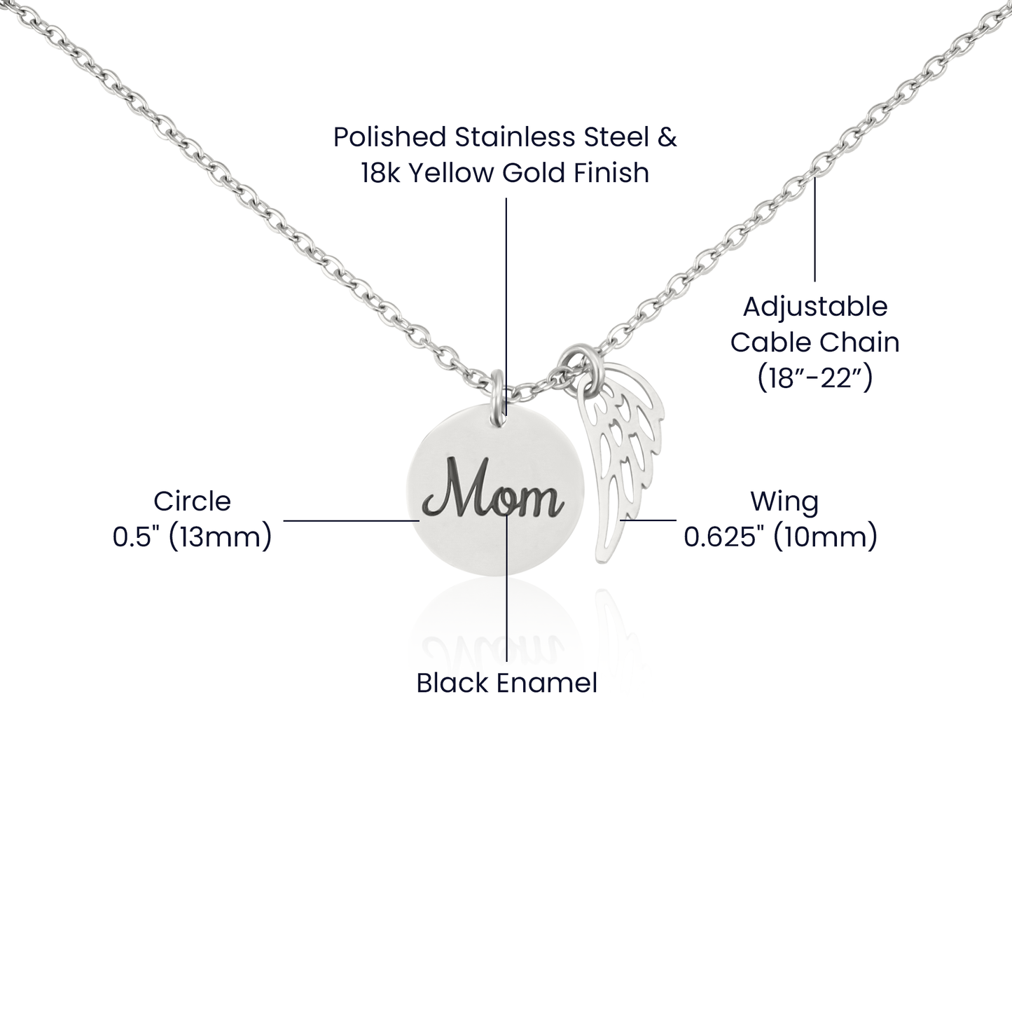 A Hug From Heaven - Necklace from Mom