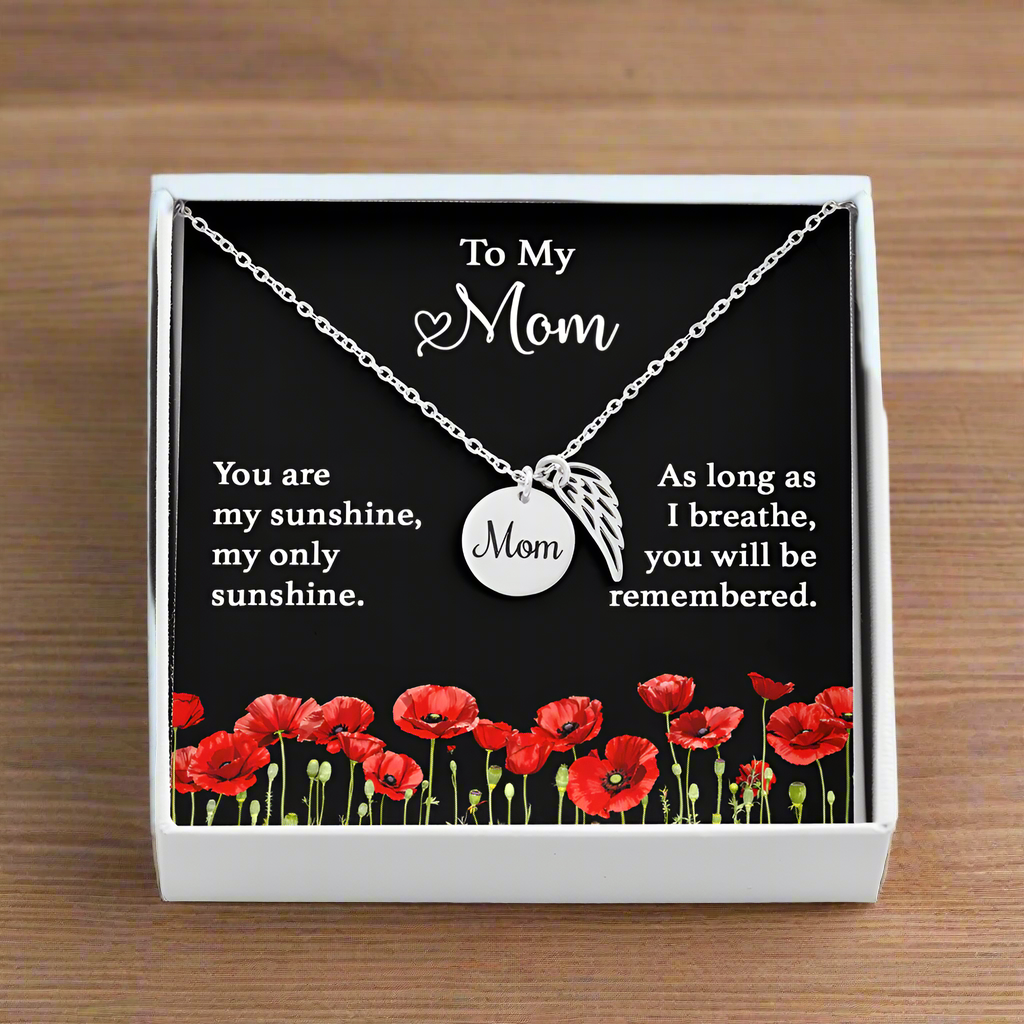 To My Mom, You Are My Sunshine My Only Sunshine.