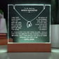 To My Bonus Daughter | HEART MAKES US FAMILY | KEEPSAKE ACRYLIC BUNDLE.