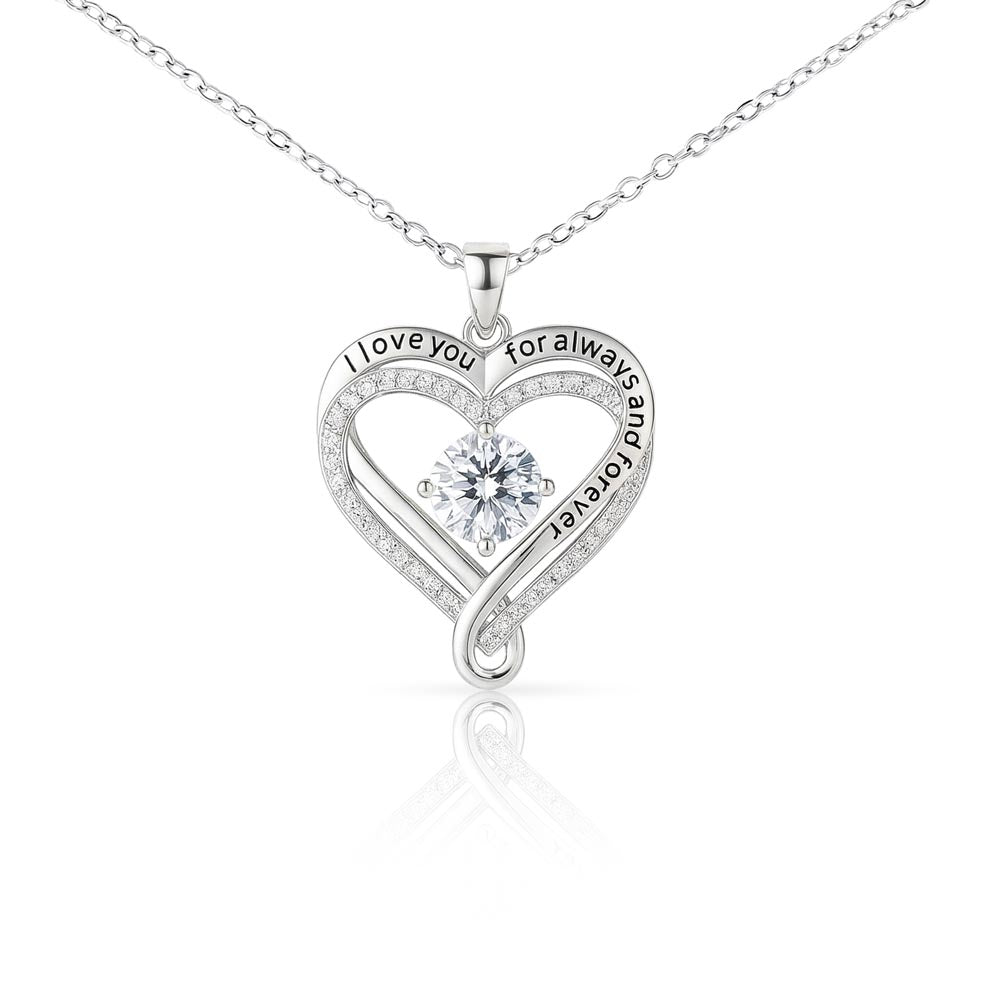 To My Bonus Daughter Necklace Gift.