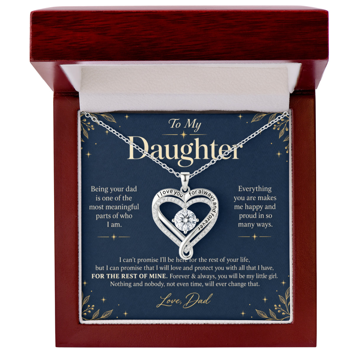 To My Daughter - Being Your Dad - Beautiful Gift Set