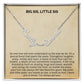BIG SIS, LITTLE SIS MULTIPLE NAME NECKLACE.