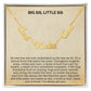 BIG SIS, LITTLE SIS MULTIPLE NAME NECKLACE.