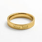 To My Beautiful Wife Engraved Women's Ring.