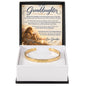 To My Granddaughter Bracelet from Grandpa.