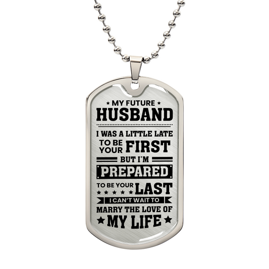 To My Furure Husband Personalized Gift.