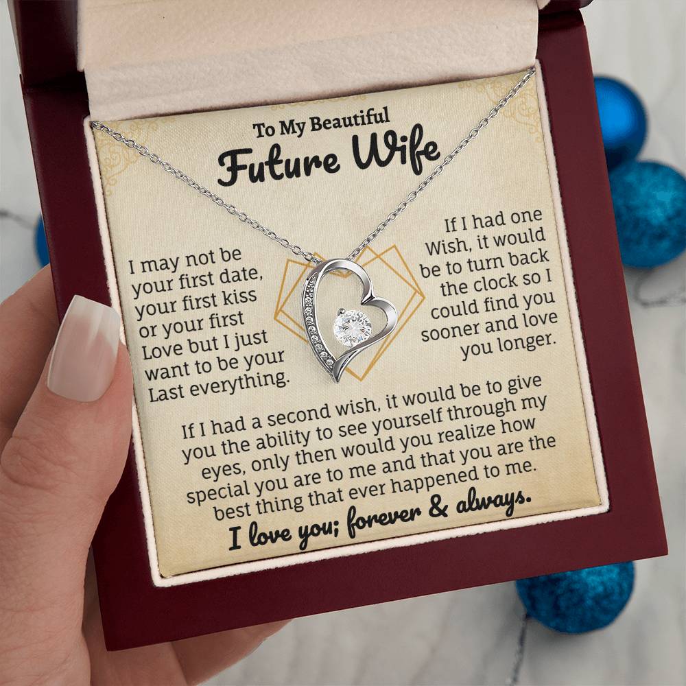 To My Beautiful Future Wife Necklace.