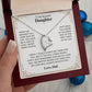 To My Daughter Necklace Set from Dad.