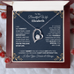 To My Beautiful Wife Personalized Name Necklace.