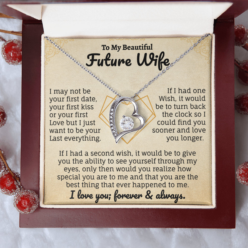 To My Beautiful Future Wife Necklace.