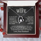 To My Wife Necklace (Almost sold out)