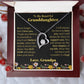 To My Beautiful Granddaughter Necklace from Grandpa.