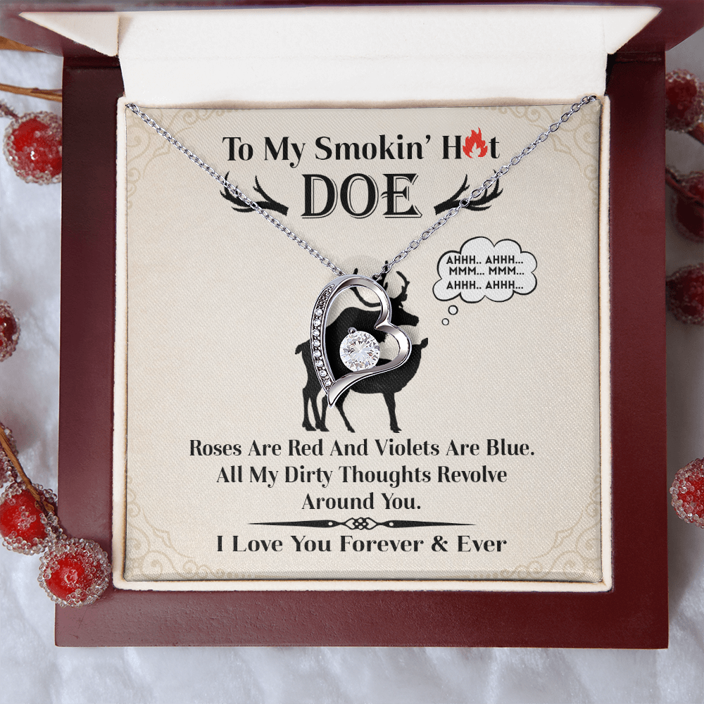 To My Smokin' Hot Doe Necklace.