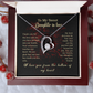To My Sweet Daughter-in-law Necklace.