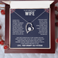 To My Beautiful Wife Necklace form American Veteran.