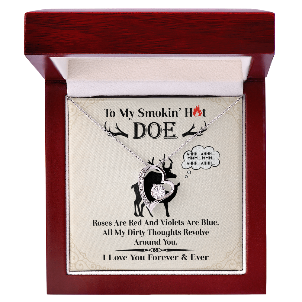 To My Smokin' Hot Doe Necklace.