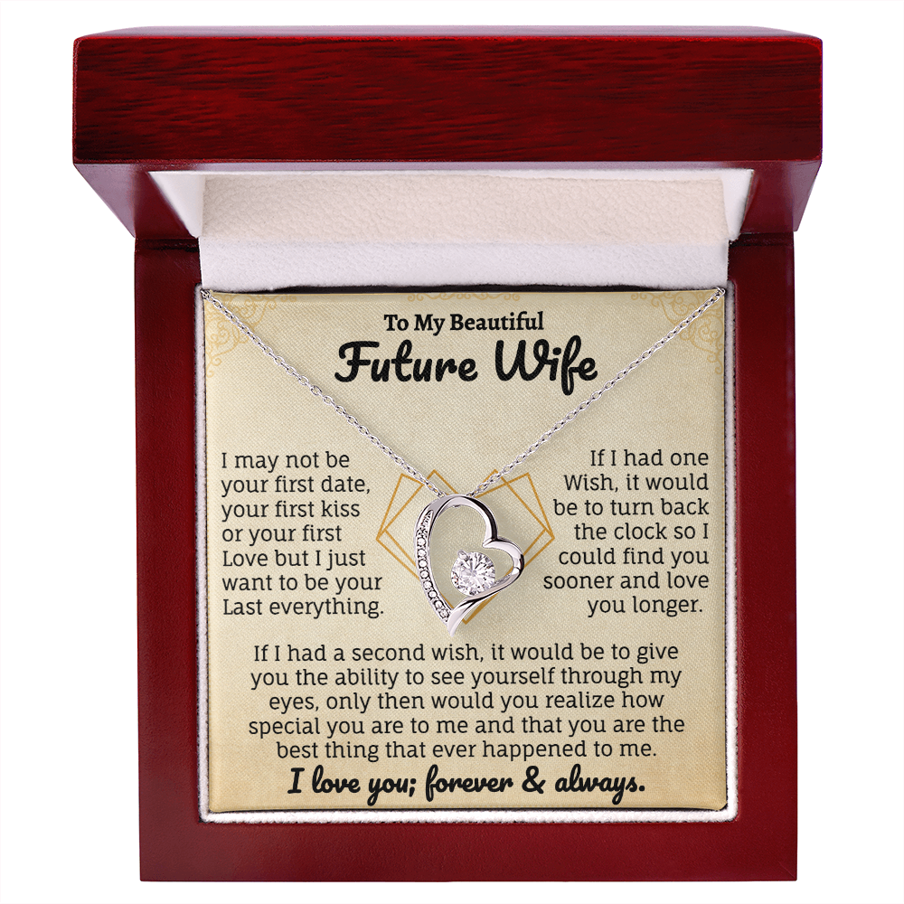 To My Beautiful Future Wife Necklace.