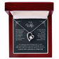 To My Wife, I Love You Always & Forever Necklace.