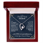 To My Beautiful Wife Personalized Name Necklace.