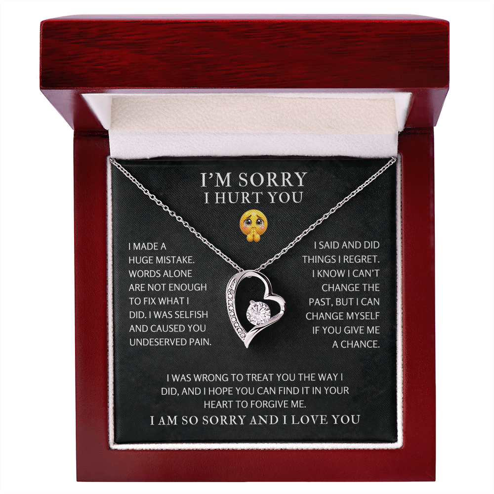 I'M SORRY FOREVER LOVE NECKLACE.