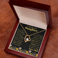To My Beautiful Daughter Necklace from Dad.