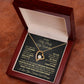 To My Baby, My Valentine Necklace.