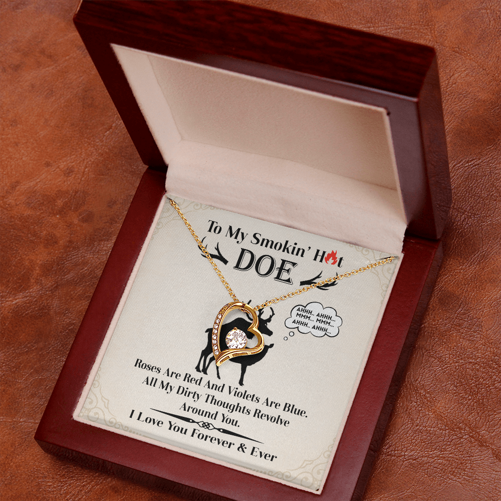 To My Smokin' Hot Doe Necklace.