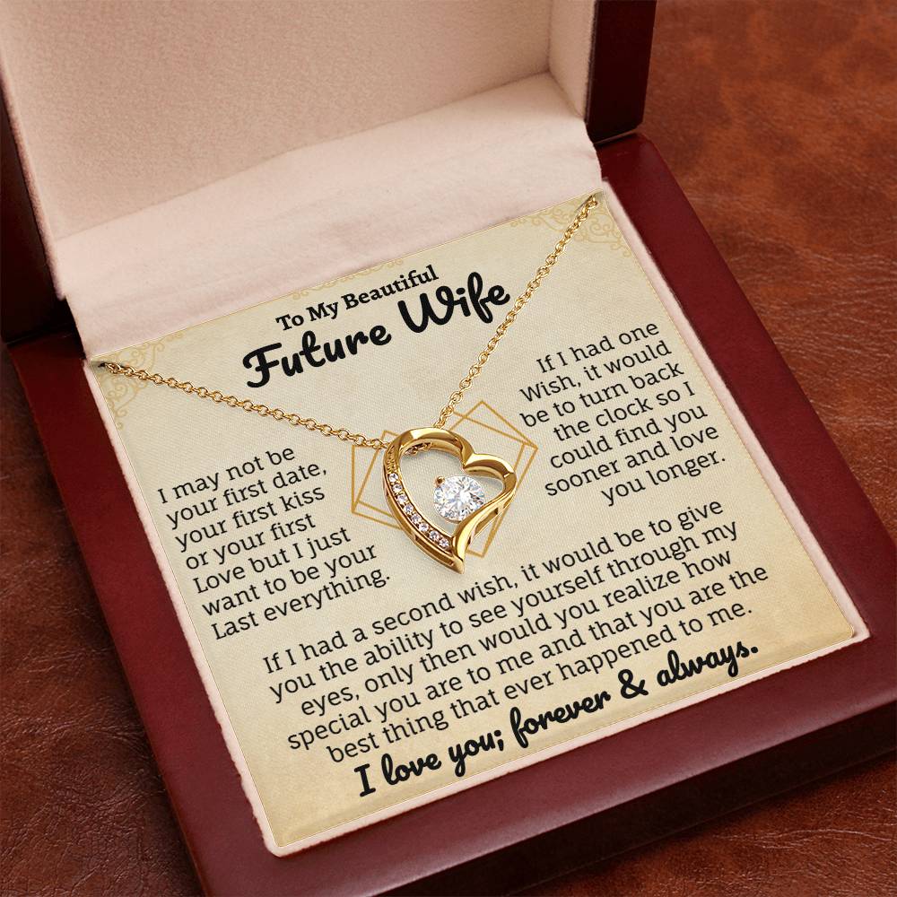 To My Beautiful Future Wife Necklace.