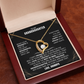 To My Granddaughter Promise Necklace Set.