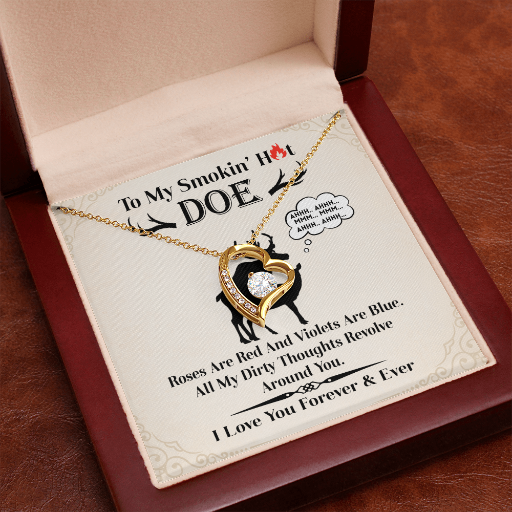 To My Smokin' Hot Doe Necklace.