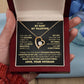 To My Baby, My Valentine Necklace from Veteran.