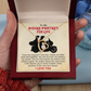 To My Riding Partner For Life Necklace