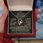 To My Baby, My Valentine Necklace.