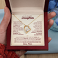 To My Daughter Necklace from Mom.