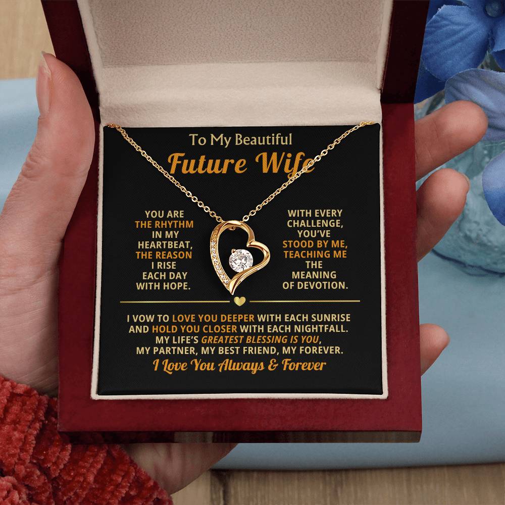 To My Beautiful Future Wife Necklace.