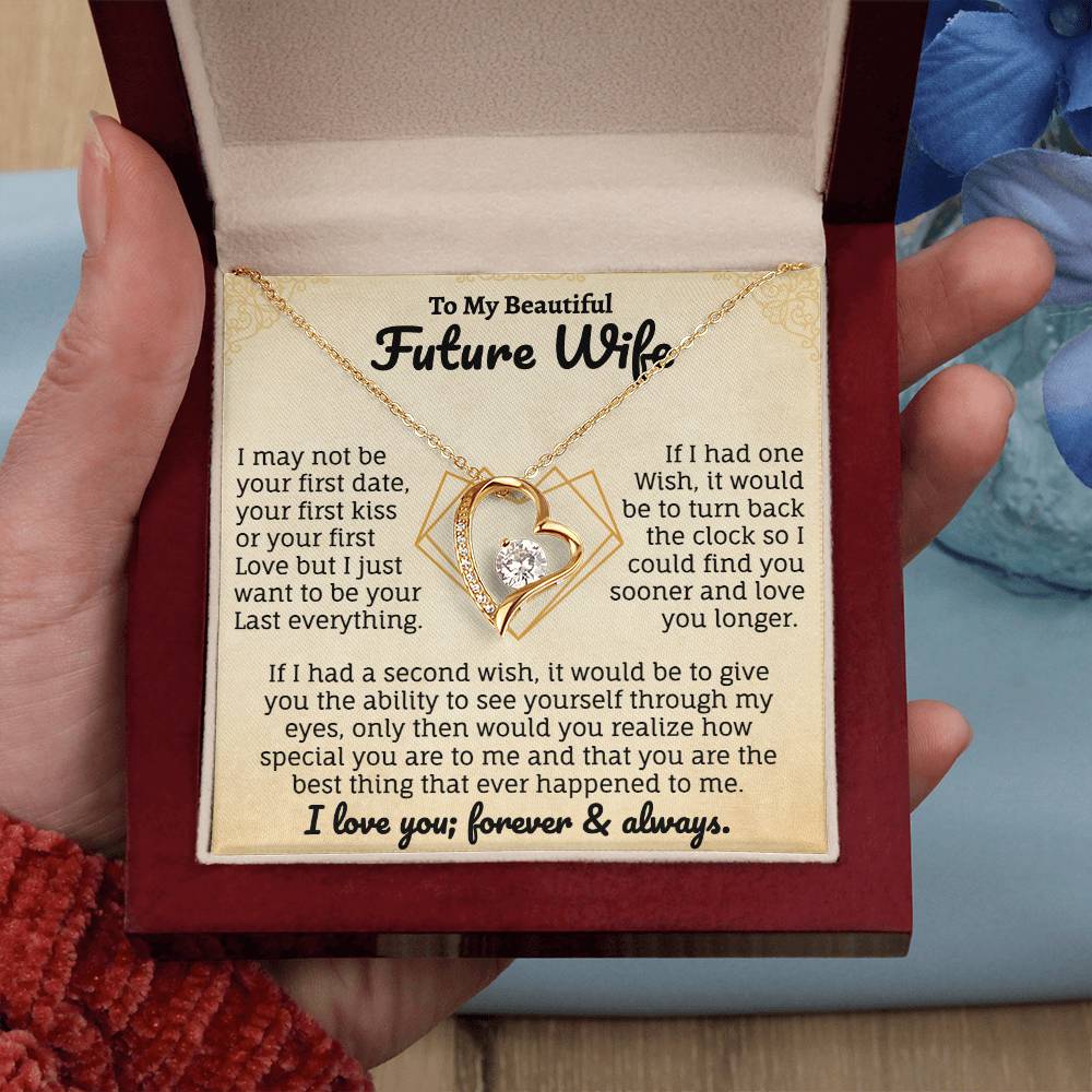 To My Beautiful Future Wife Necklace.