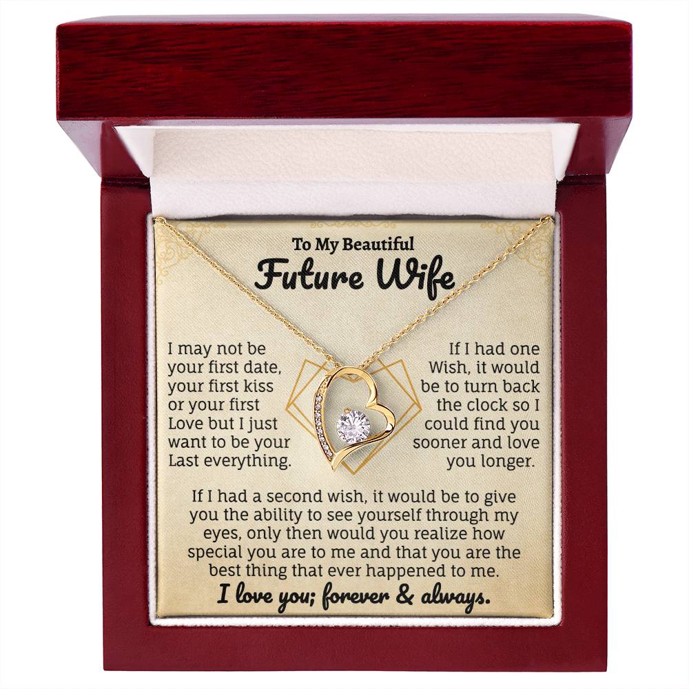 To My Beautiful Future Wife Necklace.