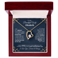 To My Beautiful Wife Personalized Name Necklace.